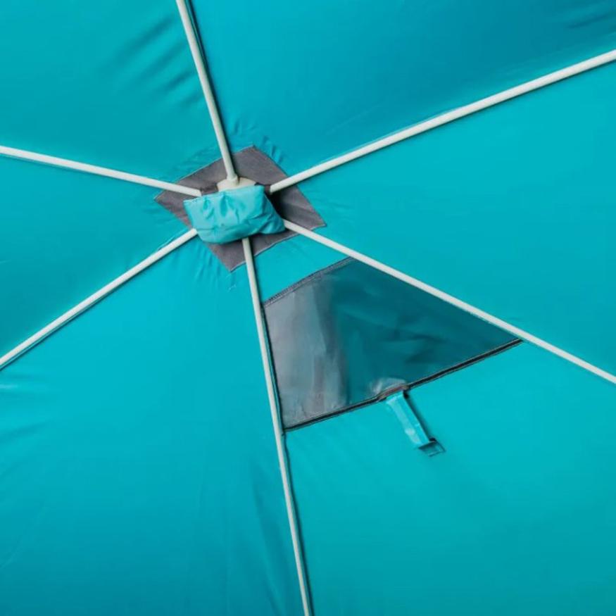 Шатер СЛЕДОПЫТ быстросборный, 5 стен, 2,8х2,9 м, h-2,08 м, S по полу 5,6 кв.м, цвет Waterfall