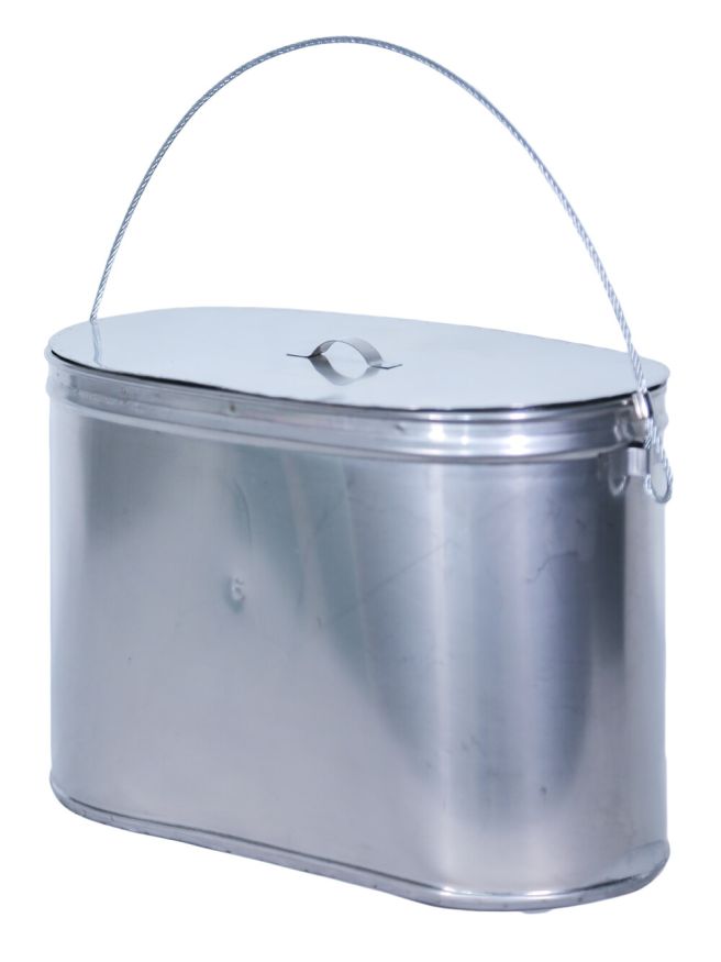 Котел Век с крышкой 6л овальный