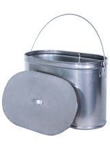 Котел Век с крышкой 6л овальный