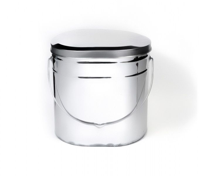 Котелок высокий 12 л крышка без ручек Роза Ветров