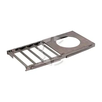 Решетка костровая усиленная 66*30*26 см с подставкой под казан в чехле, Следопыт 