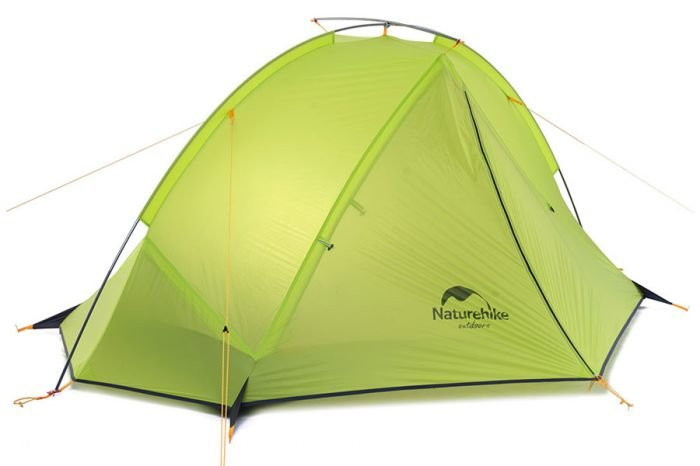 Палатка NATUREHIKE Taga 1 Ultralight Tent, одноместная, св.зеленый цвет