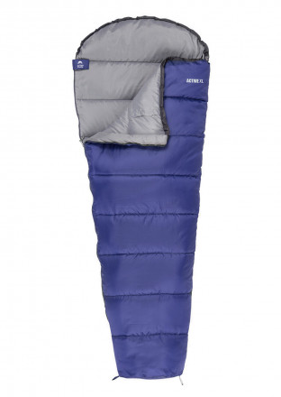 Спальный мешок &quot;Active XL&quot; серый/синий		