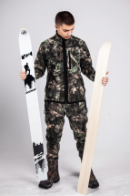 Лыжи Лесные, дерево, длина 155 см, ширина 110 мм