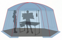 Шатер &amp;quot;Summer House&amp;quot; цвет royal, Canadian Camper