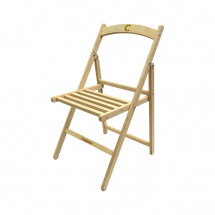 Стул складной со спинкой 475х420х765 мм, фанера 18 мм, Следопыт