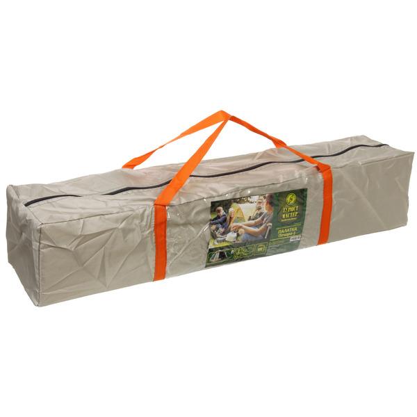 Палатка туристическая Печора-3 зонтичного типа, 240*240*155 см, бежевая