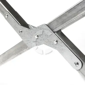 Раскладушка туристическая в чехле 195х65х40 см, труба оцинк. 25х25 мм, СЛЕДОПЫТ