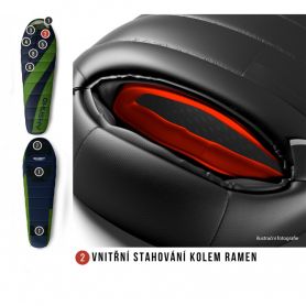 Спальный мешок ESPACE -6С, 210х85, InsuFil, правый