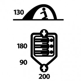 SAWAJ 3 палатка, 3, тёмно-зелёный