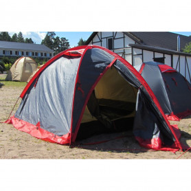 Палатка Tramp Rock 4 v2, серый