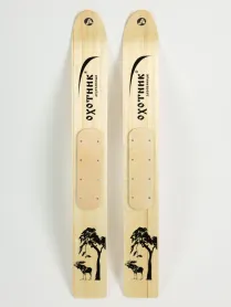 Лыжи Охотник, дерево, длина 120 см, ширина 150 мм