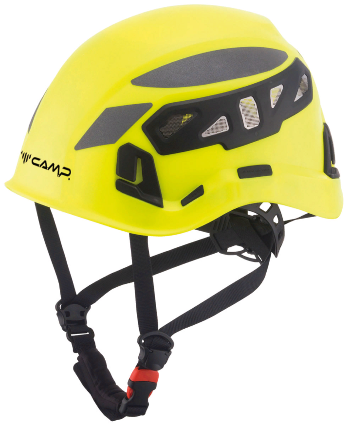 Каска Ares Air PRO Fluo Yellow / Reflective Grey, CAMP