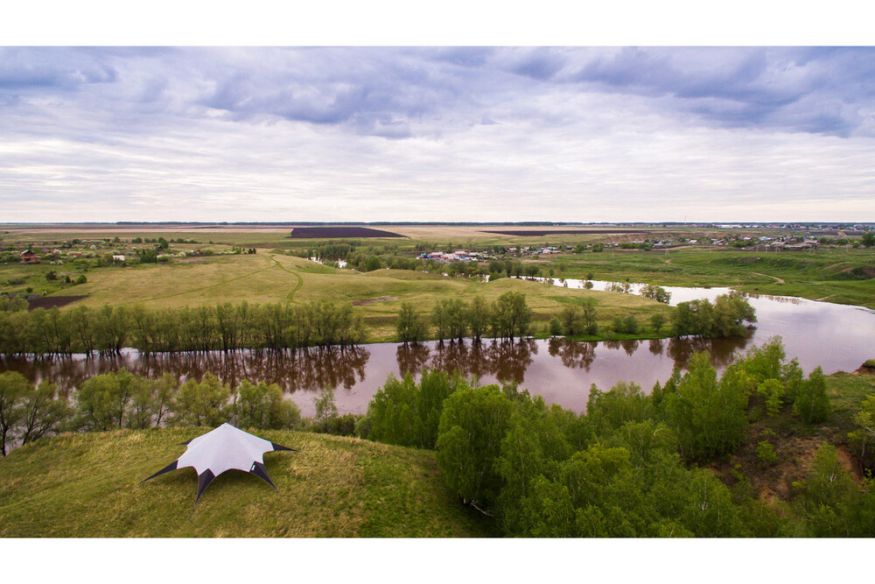 Тент ЗВЕЗДА, вольный ветер