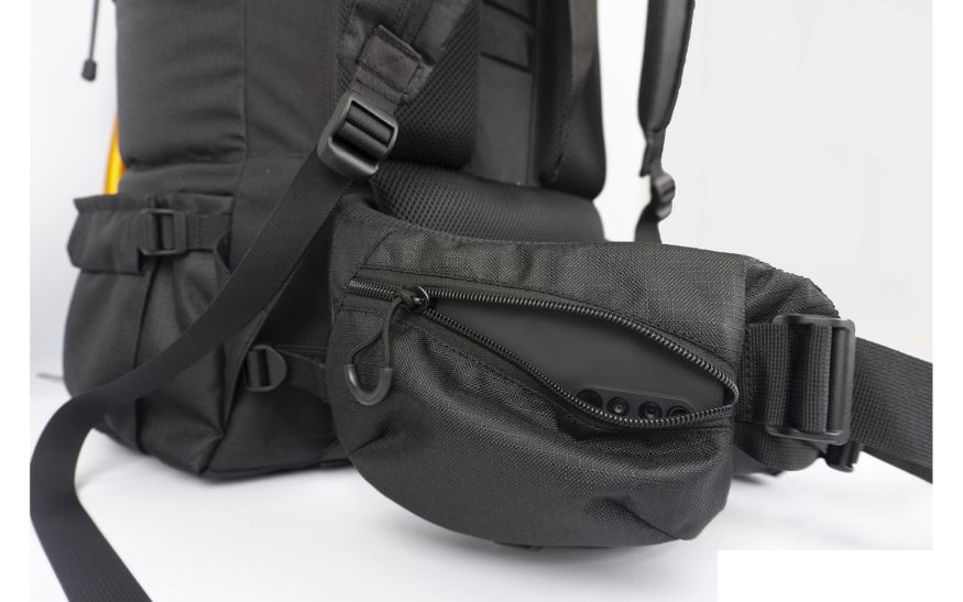 Рюкзак туристический Sayan-100 черный, Манарага