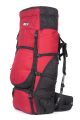 Рюкзак туристический Хальмер 4, с латами, черный-вишня, 100 л, ТАЙФ