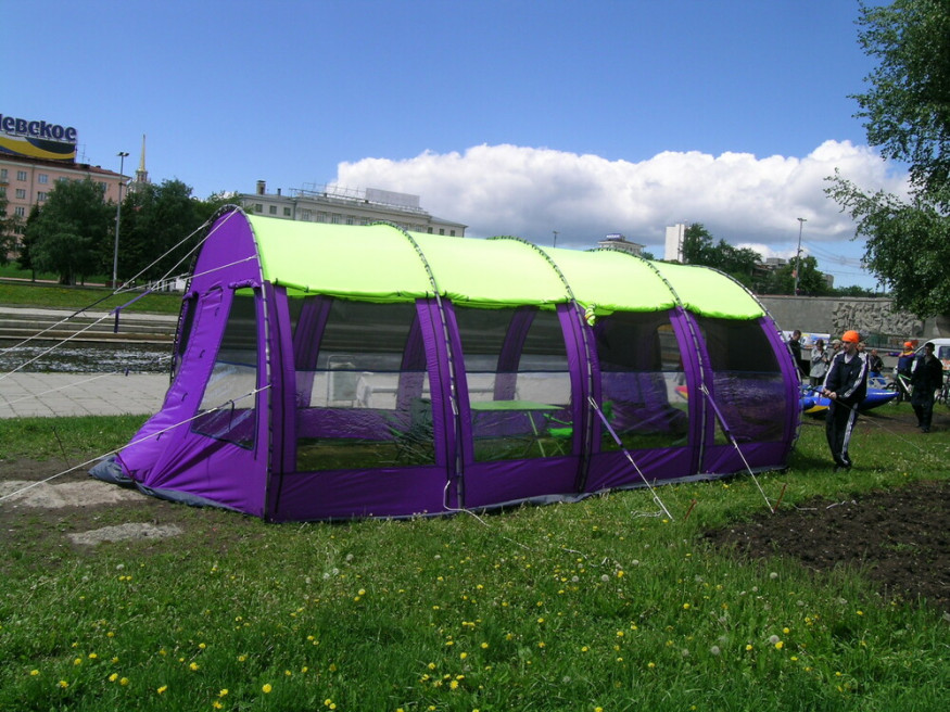 Палатка Век Ангар большой 3,5х2,5х6