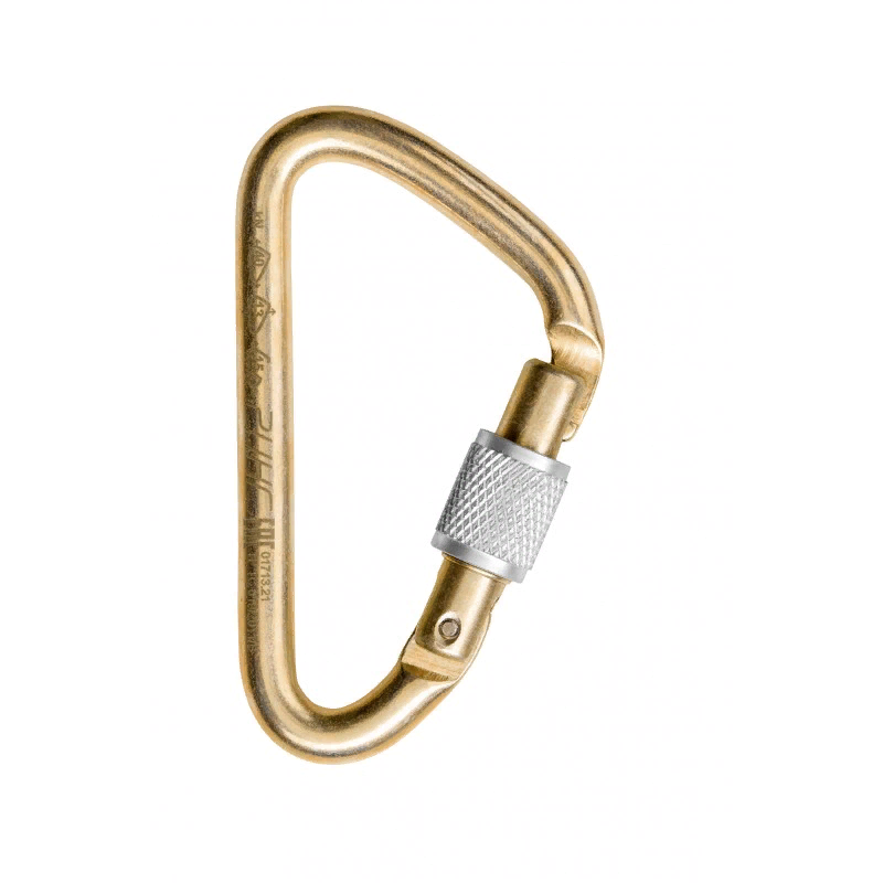 Карабин стальной треугольный &amp;quot;keylock&amp;quot;, 40 кН, Ринг