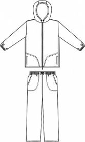 Костюм с капюшоном «Флисовый»