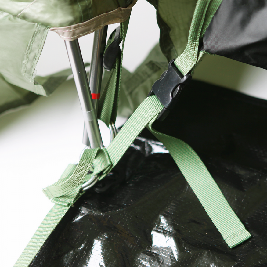 Палатка &amp;quot;Prime 4&amp;quot; зеленый/бежевый, Btrace