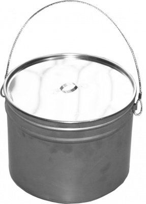 Котел Век круглый с крышкой 7л