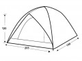 Палатка King Camp FAMILY Fiber 2+1, (2-3 местная)