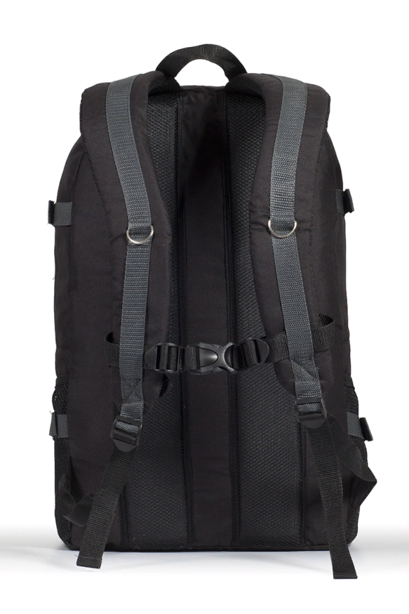 Рюкзак ADLER 3, черный/серый, Тайф
