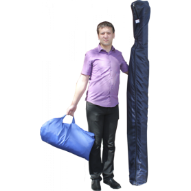 Торговая палатка Домик 3,0х3,0 К, каркас из квадратной трубы 20х20 мм