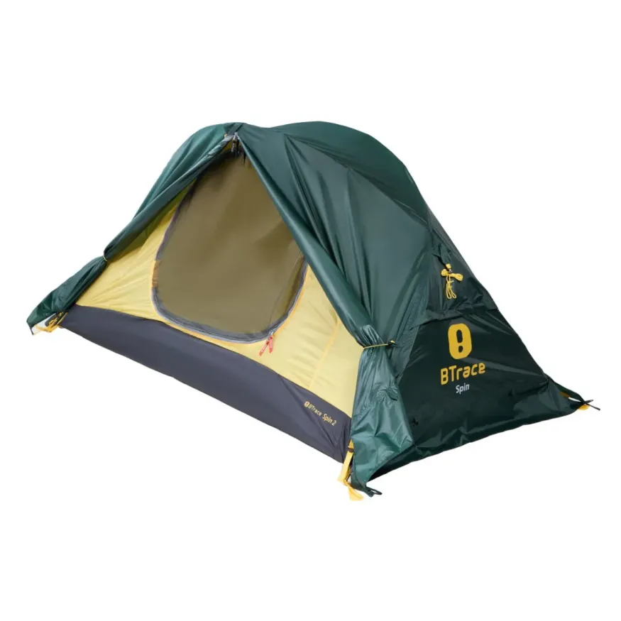 Палатка Spin 2-местная, зеленая, Btrace
